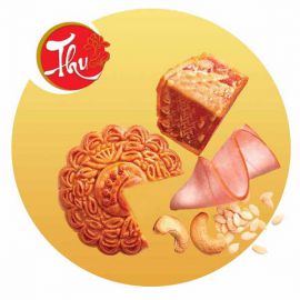 BÁNH NƯỚNG NHÂN MẶN THẬP CẨM JAMBON 130G (không trứng)