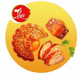 BÁNH NƯỚNG NHÂN MẶN GÀ QUAY SỐT X.O (210G)