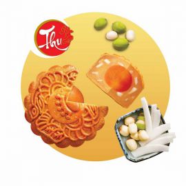 BÁNH NƯỚNG NHÂN NGỌT HẠT SEN DỪA TƯƠI (210G)